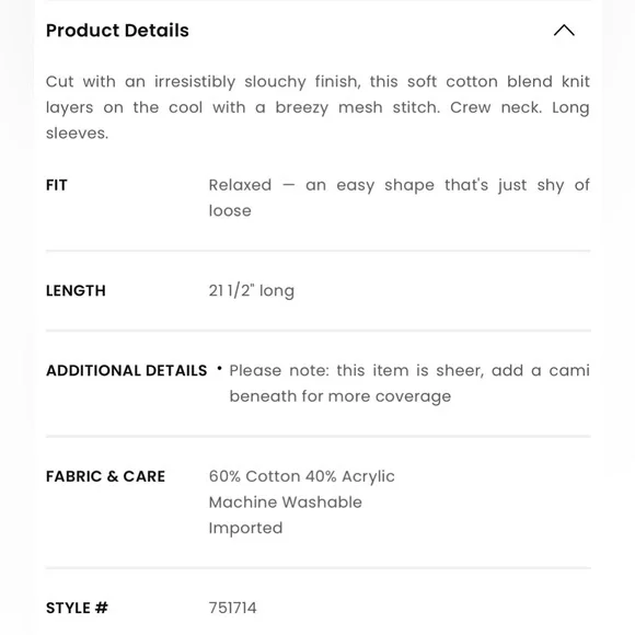 LOU & GREY NWT L Mesh Sweater • Open Knit Casual Crew Neck Pullover in Green - Picture 7 of 11